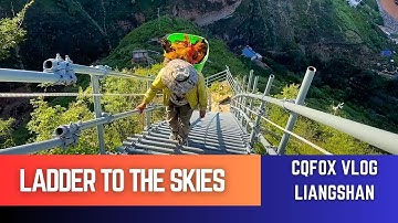 Climb Liangshan’s INSANE Steel Ladder to Remote Village