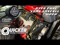 Quicker Racing Components // PTFE Fuel Line Kit, HPFP, Ethanol Gauge Installation