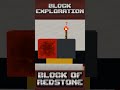 How to use the Block of Redstone #redstone