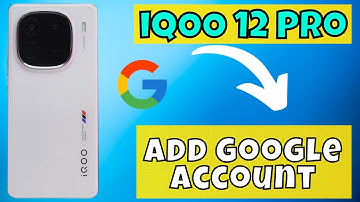 Add Google Account iQOO 12 Pro | How to Add the google account | Google account setting