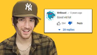 Who is the BIGGEST Youtuber to comment on my video?