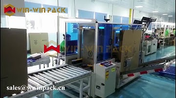 WIN-WIN PACK Box packaging machine/Pick and place case packer/Carton erector/Case seaer/Packing line