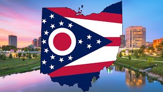 Ohio-🏴Flag Map Speed Art🖌