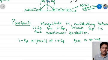 15. Filter Design- digital filter specifications