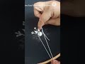 Easy Flower Hand Embroidery Design| Flower Design#diy #short#ytshorts #shorts#shortvideo