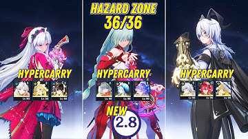 NEW Tower of Adversity 2.8 | Carlotta - Phrolova - Zani | Hazard Zone - Wuthering Waves