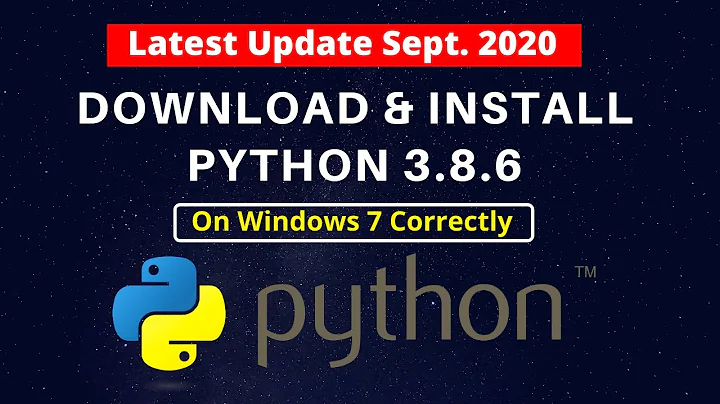 How to Download and Install Python 3.8.6 on Windows 7 - Explaining the Python Setup Failed Error