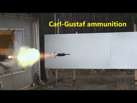 Carl-Gustaf system: HEAT 655 CS ammunition trial
