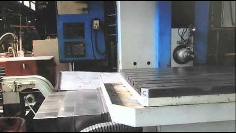 4.3" Femco Model BMC-110R2 4.33" 5 Axis Table Type CNC Horizontal Boring Mill (2002) Asset Exchange