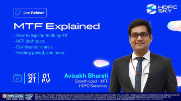 Margin Trading Facility Webinar | HDFC Sky