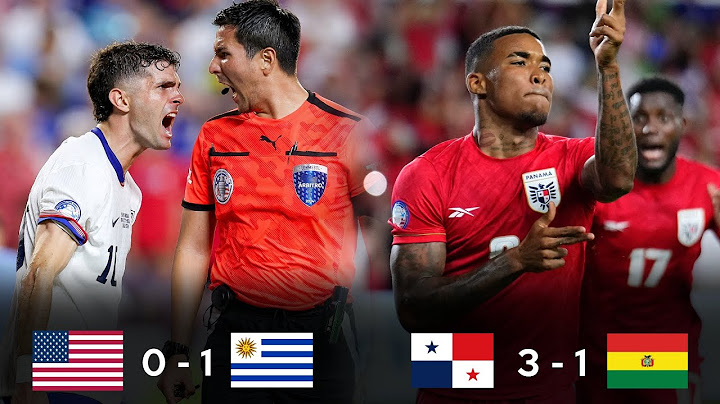 PAPELON HISTORICO de ESTADOS UNIDOS | USA 0 URUGUAY 1 PANAMA 3 BOLIVIA 0 | COPA AMERICA 2024