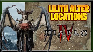 Diablo 4 Lilith Alter Locations And WHEN to do them (Diablo 4 Guide)