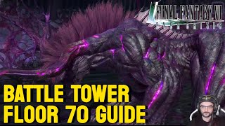 Battle Tower Floor 70 Guide Strategy - Ff7 Ever Crisis