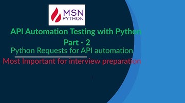 API Automation testing with python requests module pytest part - 2