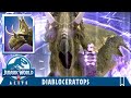 DIABLOCERATOPS NEW OMEGA UNLOCKED!!! (JURASSIC WORLD ALIVE)