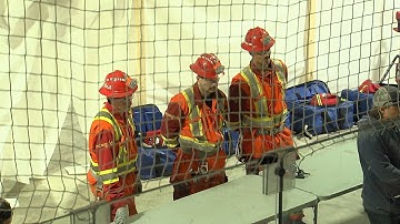 Mine rescue teams showcase skills at NorWest Arena