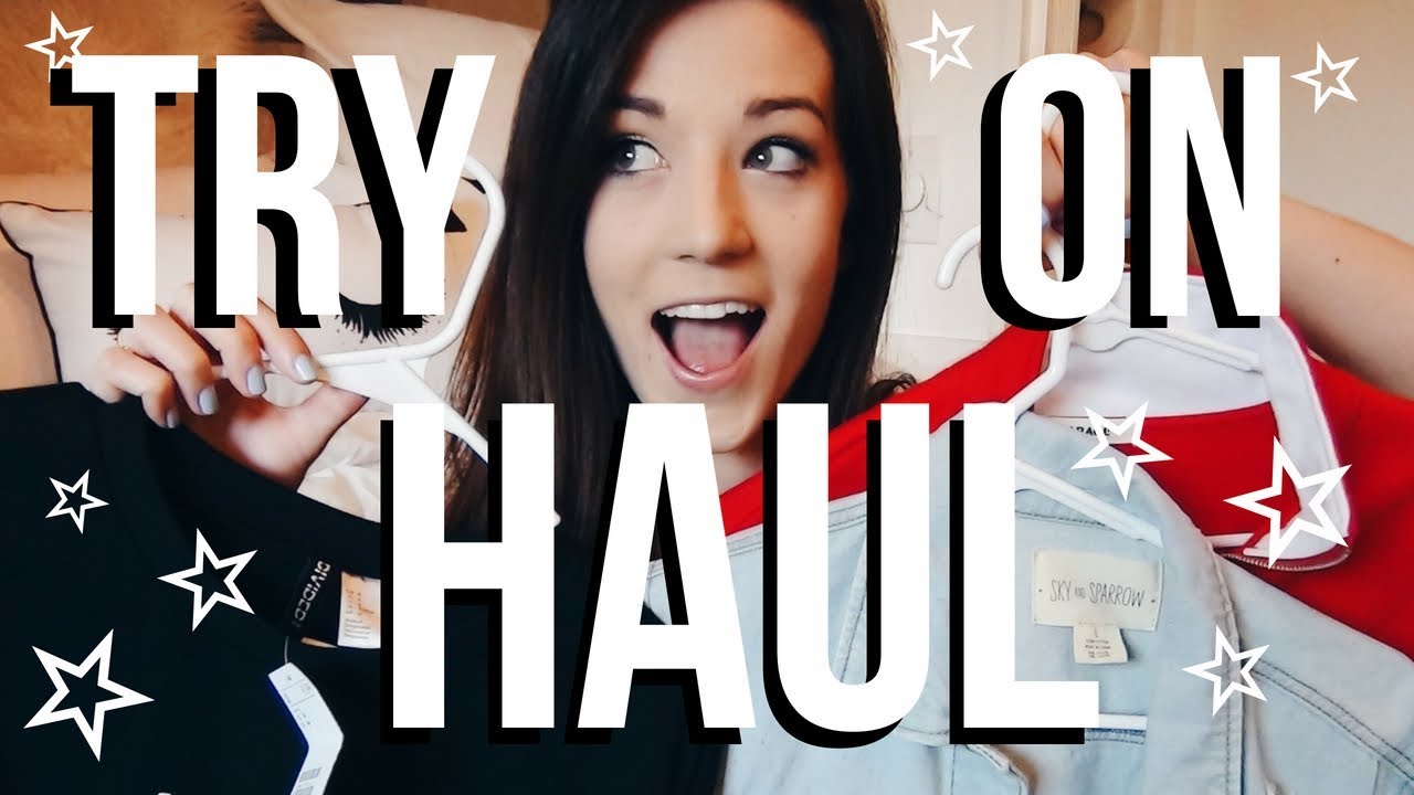 TRY ON CLOTHING HAUL 2018