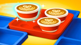 🧩 Coffee Master: Color Block 🧩 GAMEPLAY Levels 1-21 (Android, iOS)