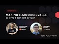 Making LLMs Observable : AI, OpenTelemetry and Rise of MCP