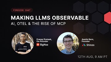 Making LLMs Observable : AI, OpenTelemetry and Rise of MCP