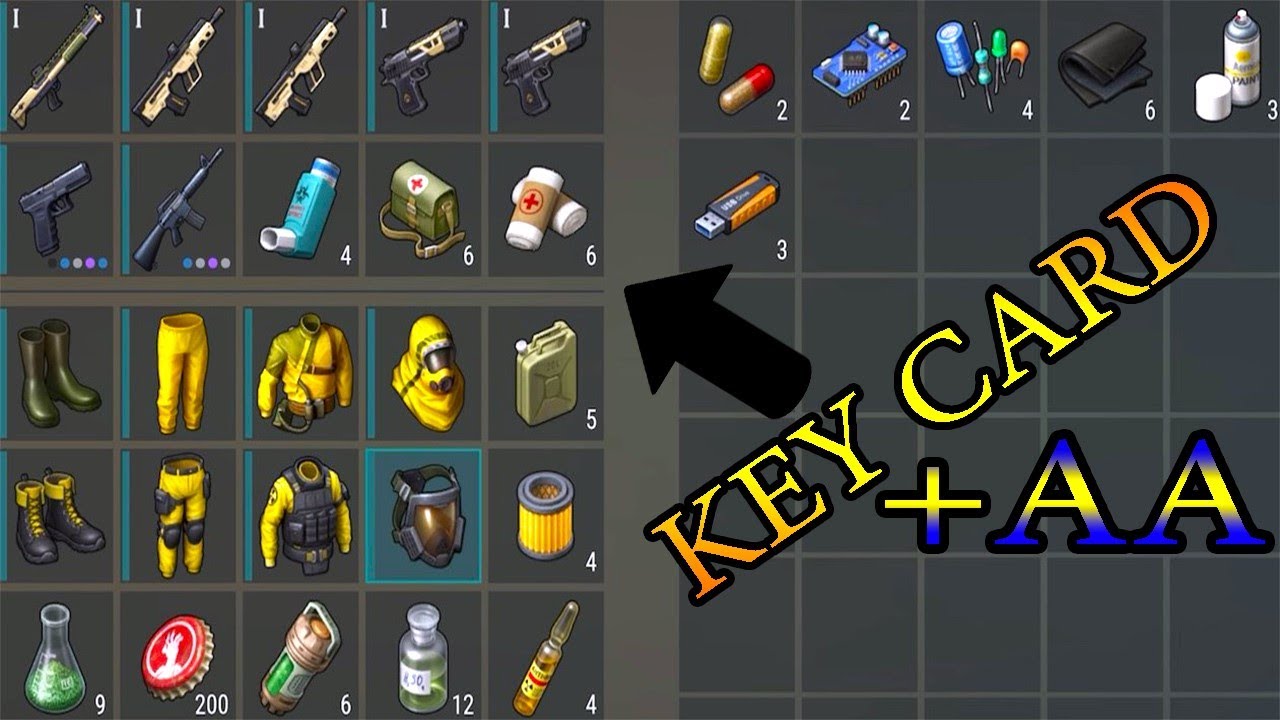 KEY CARD AA+ LAST DAY ON EARTH - LDOE