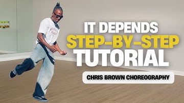 Chris Brown "It Depends" Dance Tutorial 🔥 | Learn the Viral Choreo Step-by-Step!