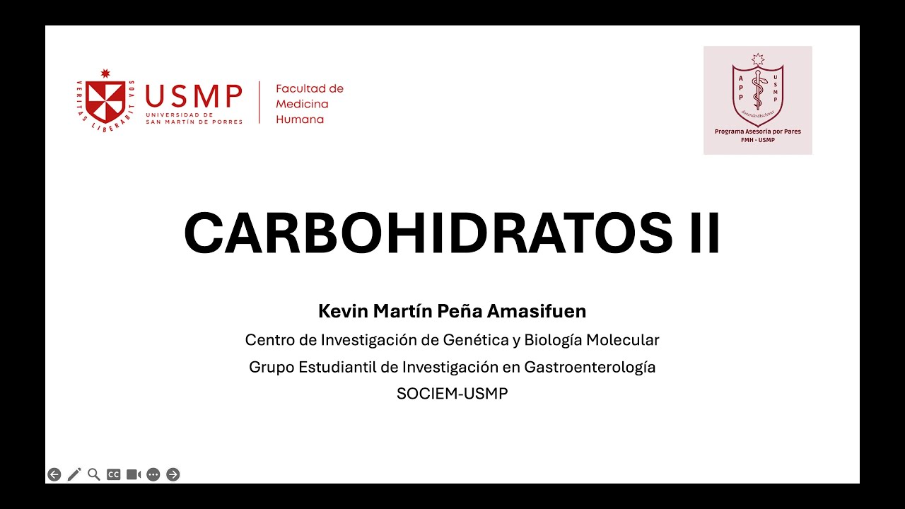 BIOQUÍMICA 2024-II - SESIÓN 5 - KEVIN PEÑA