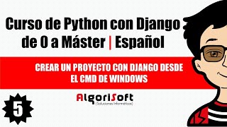 Django 3 Course | Creating a Django Project from the Windows Command Prompt | Video 5