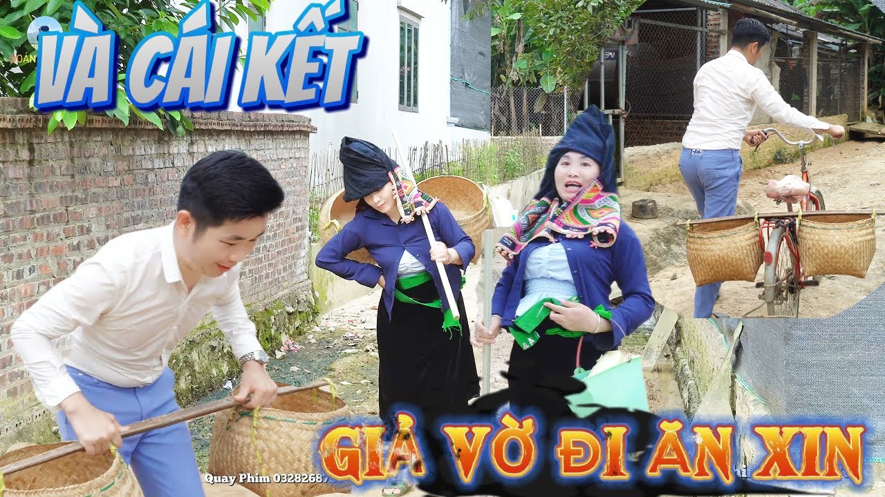 GIẢ Làm Bà Già Còng Lưng, Chống Gậy Đi Ăn Xin Và Cái Kết - Phim Hài Tiếng Thái