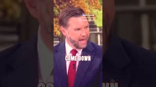 JD Vance Defends Trump’s “I Love" Inflation Comment on "The View"