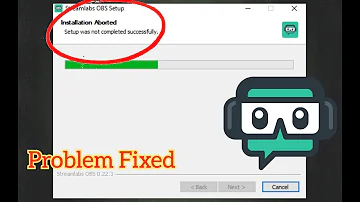 How to solve Streamlabs OBS Installation Aborted Issue