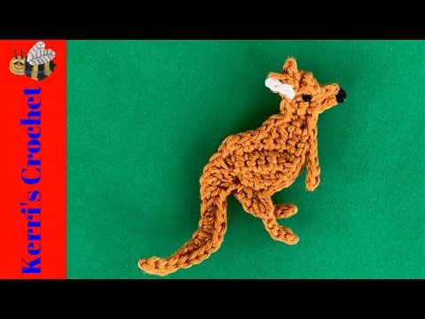 Crochet Reverse Kangaroo Tutorial – Crochet Applique Tutorial