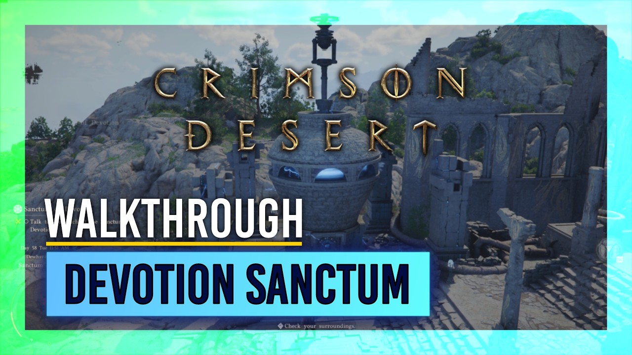Sanctum of Devotion | Puzzle Solution Walkthrough | Crimson Desert thumbnail