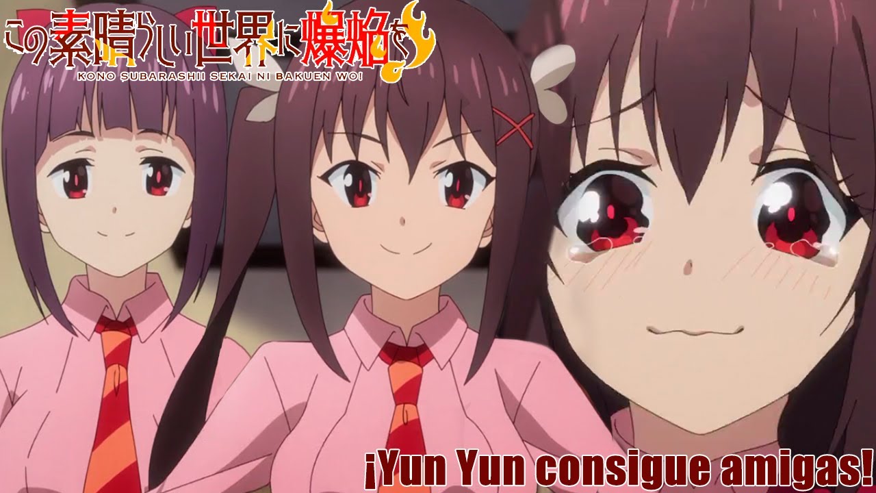 Vampir no Fansub - Kono Subarashii Sekai ni Bakuen wo! 10 – Aventureras en  la ciudad de los principiantes Yunyun y Megumin comienzan a hacer trabajos  como aventureras, pero primero necesitan un