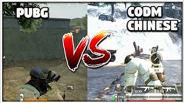 PUBG VS CODM CHINESE VERSION | PUBG MOBILE VS CODMOBILE CHINESE VERSION | PUBG VS CODM