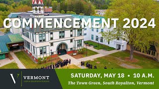 2024 Vermont Law and Graduate School Commencement