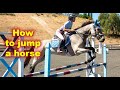 How to Jump a Horse (Beginners!)