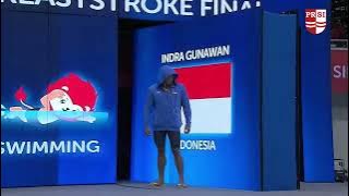 Saat Indra Gunawan raih medali emas renang satu-satunya bagi Indonesia di SEA Games 2015