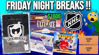 Friday Night Hockey Breaks !! - THE CUP, Trilogy & Ultimate !!🔥