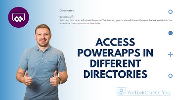 PowerApps   Access PowerApps in a different directory as an external user