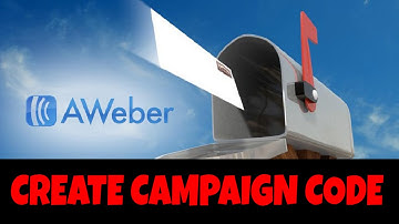 Aweber Campaign Code - How To Create And Share Your Campaign