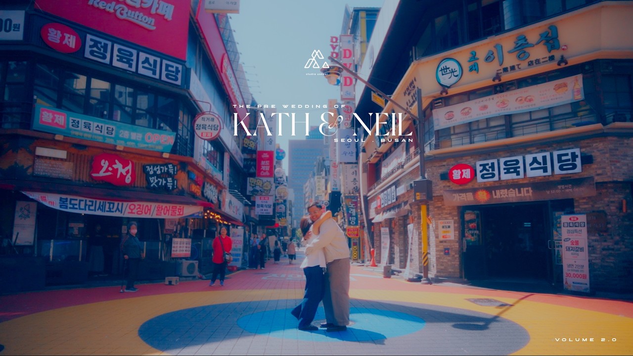 Kath and Niel in Seoul and Busan