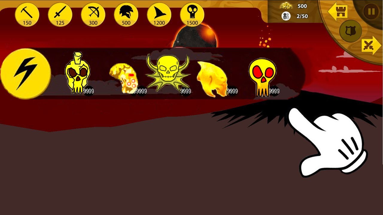 Невероятно новая золотая армия в обновлении Stick War Legacy!