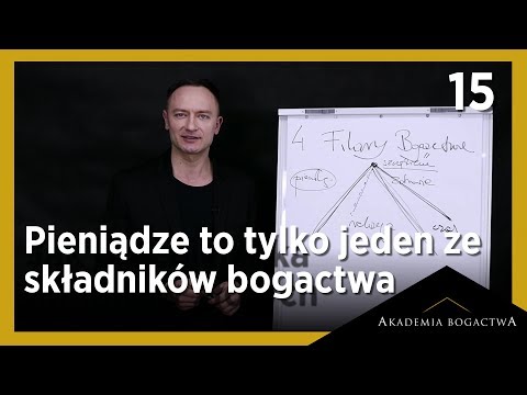 15. Pieniądze to tylko jeden ze składników bogactwa.