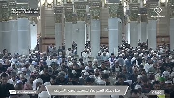 سورة البروج بأداء مؤثر من احمد بن طالب فجر اليوم بالحرم النبوي