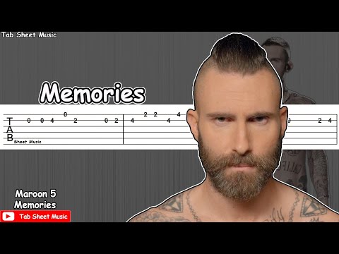 Maroon 5 - Memories Guitar Tutorial