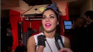 (HD) Marina and the Diamonds - Interview (backstage at NME Awards 23/02/2011)