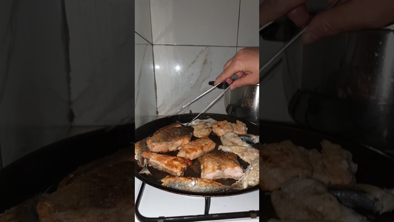 Tava da ızgara somon 🥰 #ızgara #yemek #iftaryemekleri #yemektarifleri #ramazan