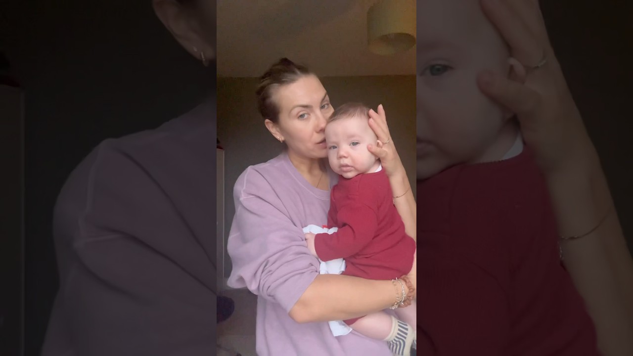 Утро в реальности с 4-месячным малышом 🩵 