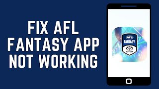 How To Fix AFL Fantasy App Not Working 2024 | AFL Fantasy App Not Working Fix screenshot 5